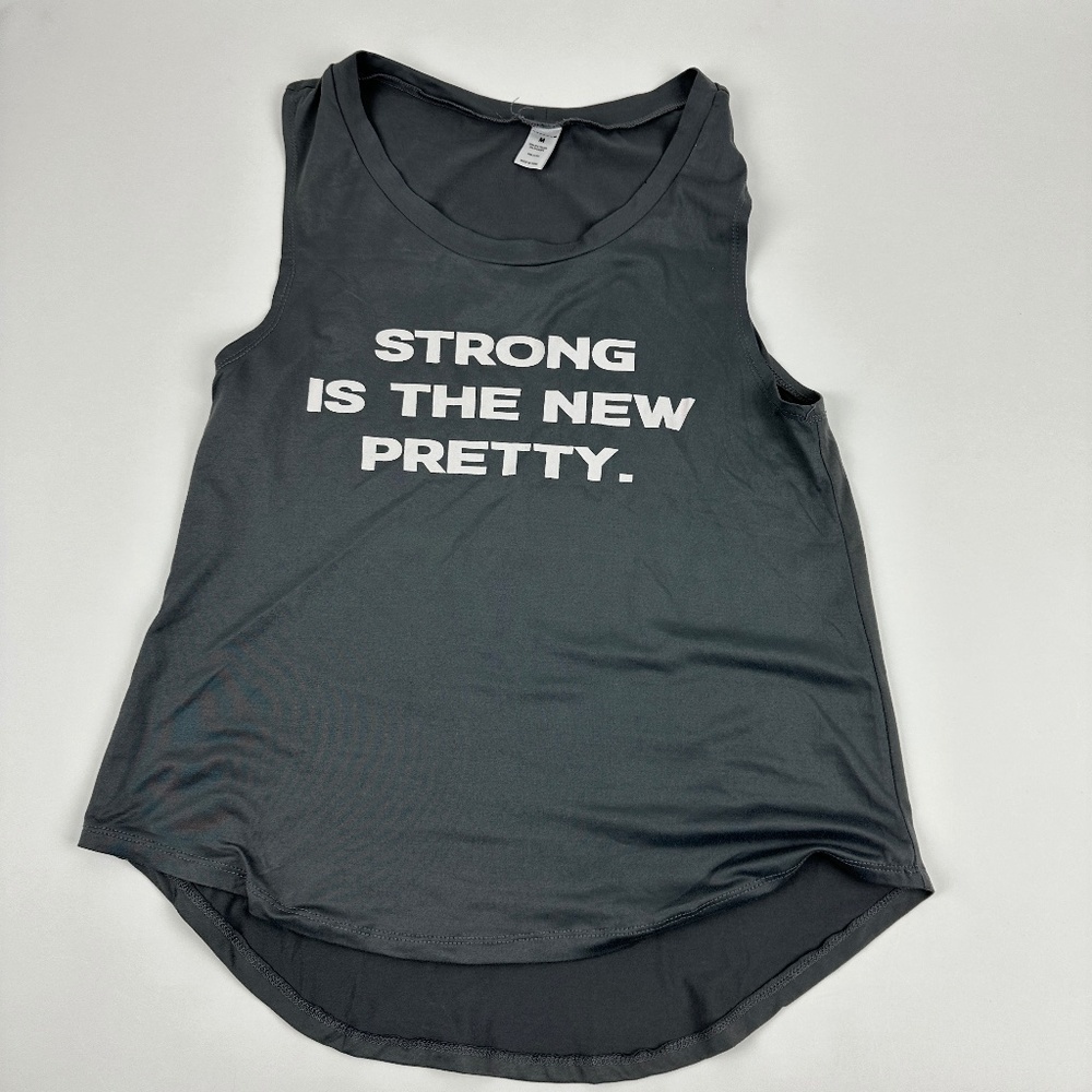 Athletic Tank Top Women Medium Gray